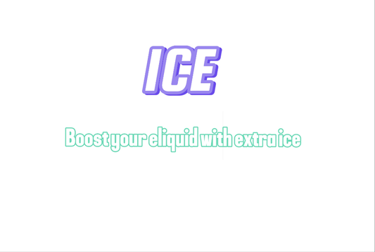 Extra ice (προσθέτουμε την ποσότητα του υγρού που θα αγοράσουμε *eliquid quantity)